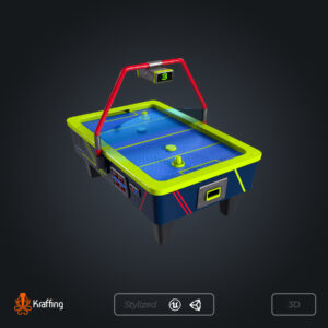 Air Hockey Table V1 – Game Ready Asset